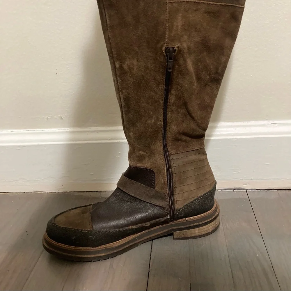 NWOT FREE PEOPLE: Banter Over The Knee Boot Brown 40 Euro / 9.5 US - Picture 5 of 6